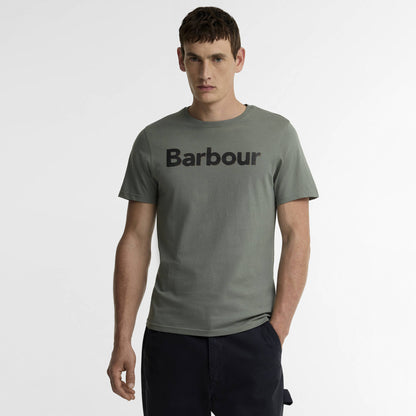 Barbour Halstow Logo Tailored T-Shirt Agave Green