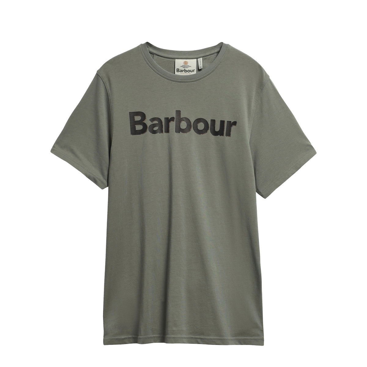 Barbour Halstow Logo Tailored T-Shirt Agave Green