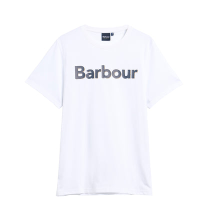 Barbour Halstow Logo Tailored T-Shirt White