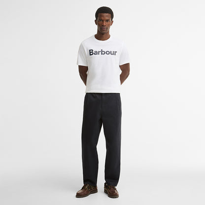 Barbour Halstow Logo Tailored T-Shirt White