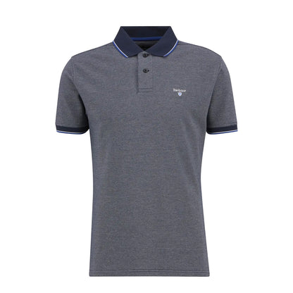 Barbour Hanswell Tailored Polo Shirt Navy