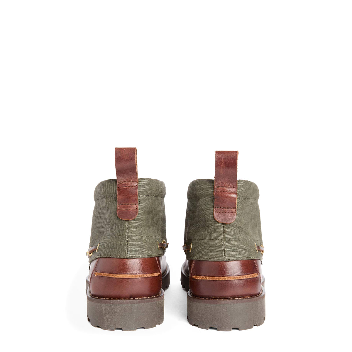 Barbour Harle Mid Chukka Boot Mahogany / Olive