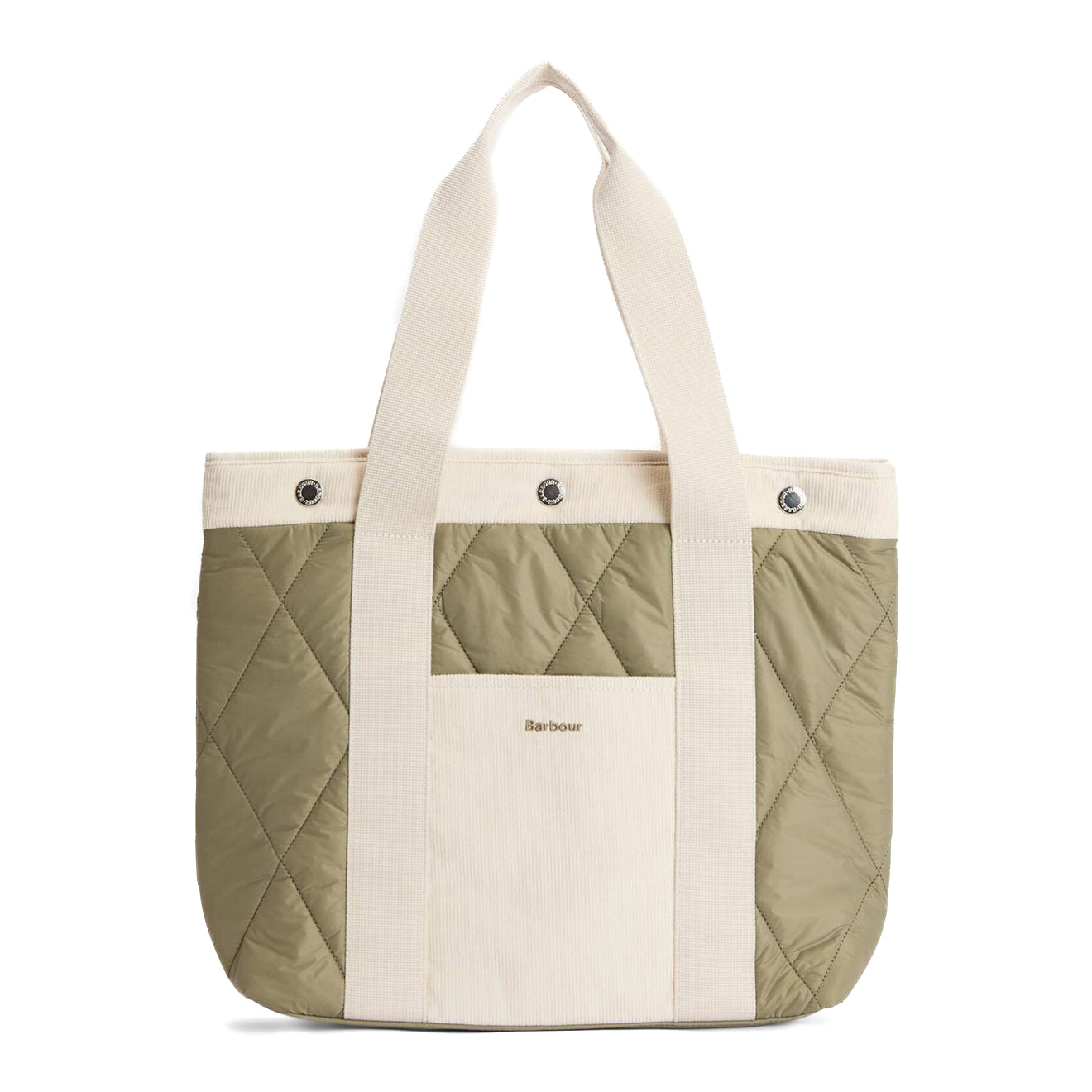 Barbour Healy Tote Bag Bleached Olive