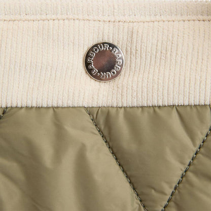 Barbour Healy Tote Bag Bleached Olive