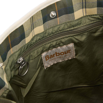Barbour Healy Tote Bag Bleached Olive
