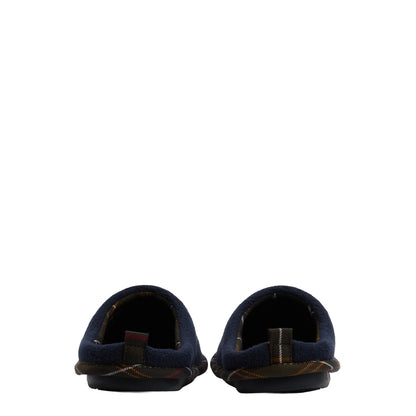 Barbour Hexham Slippers Navy