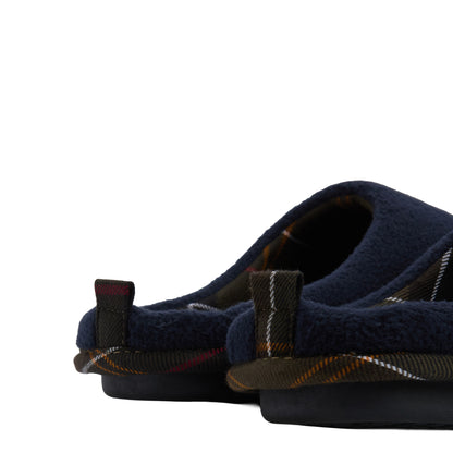 Barbour Hexham Slippers Navy