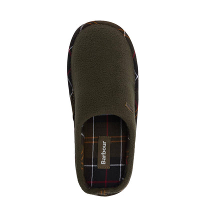Barbour Hexham Slippers Olive