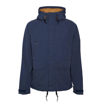 Barbour Hooded Utility Spey Jacket Navy - The Sporting Lodge