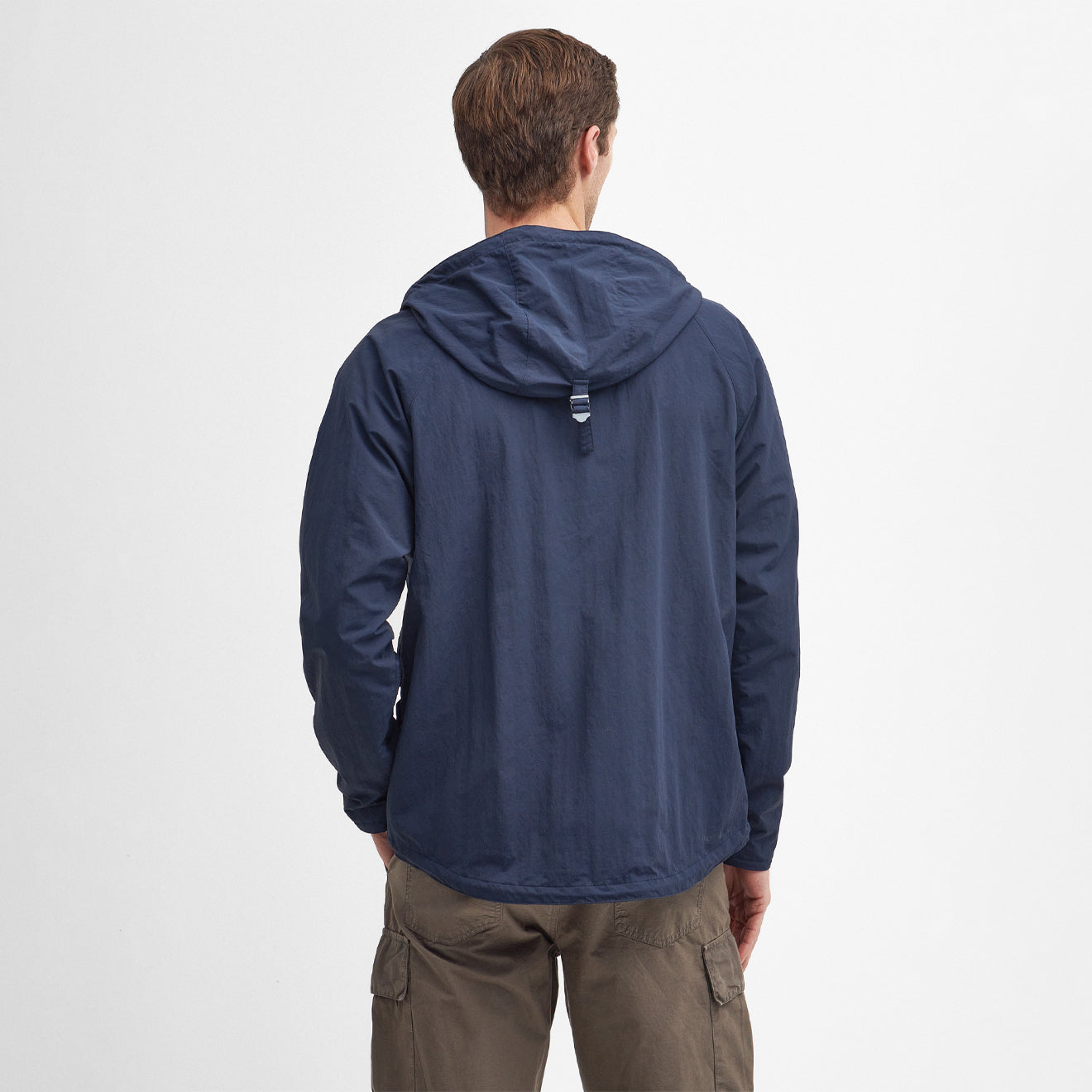 Barbour Hooded Utility Spey Jacket Navy - The Sporting Lodge