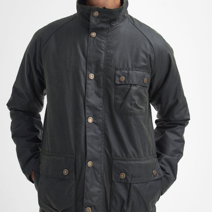Barbour Hornsea Wax Jacket Fern - The Sporting Lodge