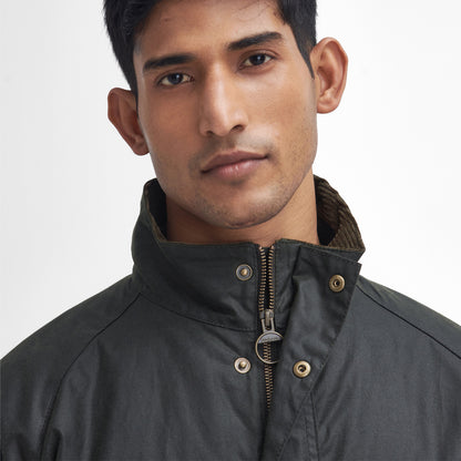Barbour Hornsea Wax Jacket Fern - The Sporting Lodge