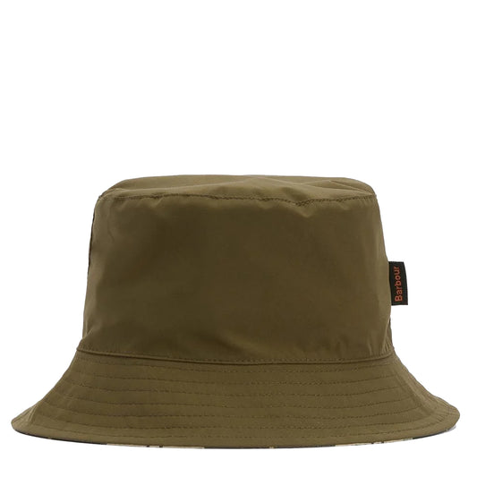 Barbour Hutton Reversible Bucket Hat Fern/Ancient