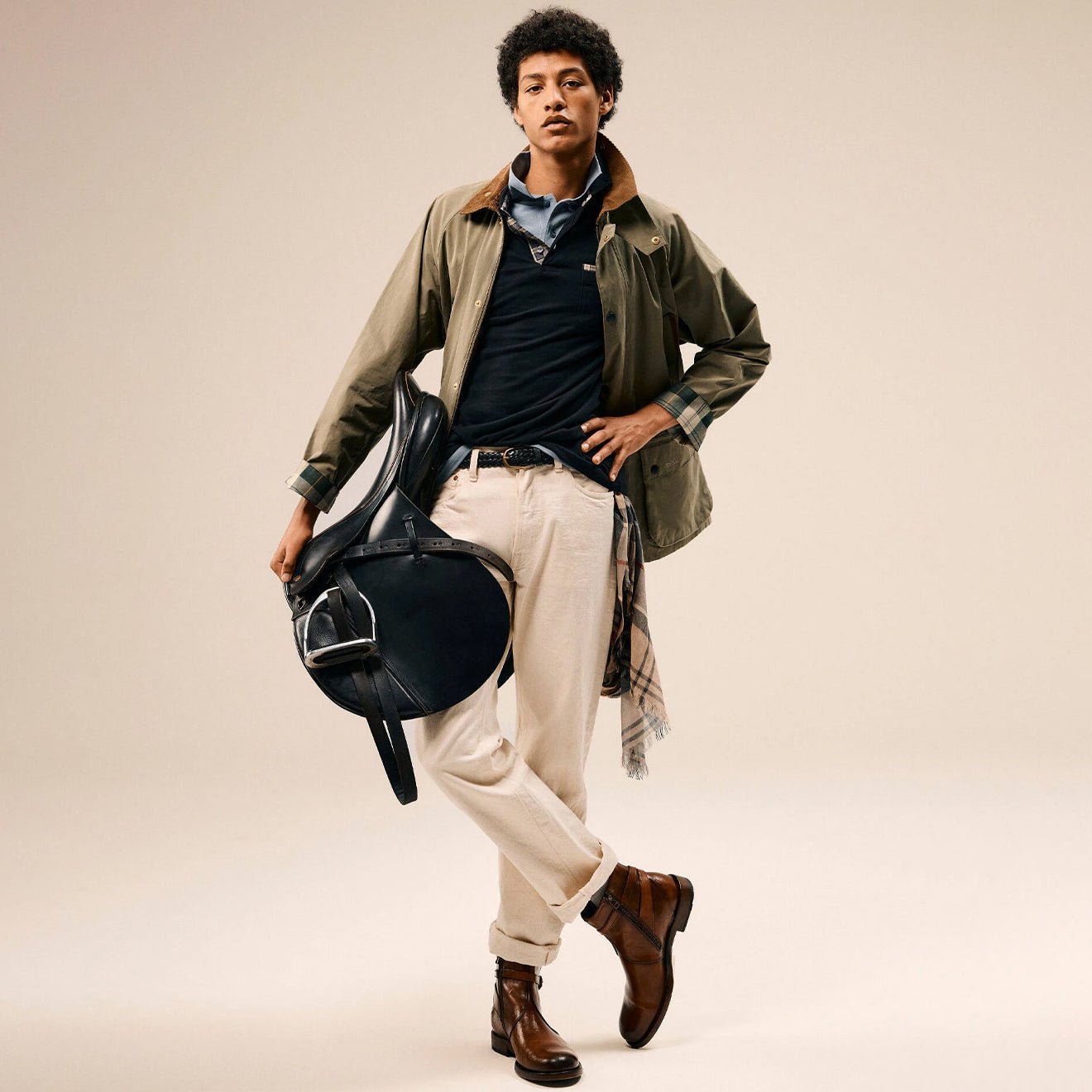 Barbour Icons Bedale Casual Jacket Fern - The Sporting Lodge