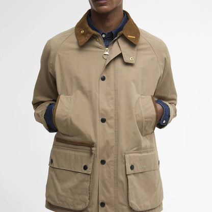 Barbour Icons Bedale Casual Jacket Military Brown - The Sporting Lodge