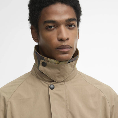 Barbour Icons Bedale Casual Jacket Military Brown - The Sporting Lodge
