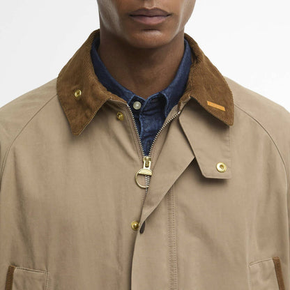 Barbour Icons Bedale Casual Jacket Military Brown - The Sporting Lodge