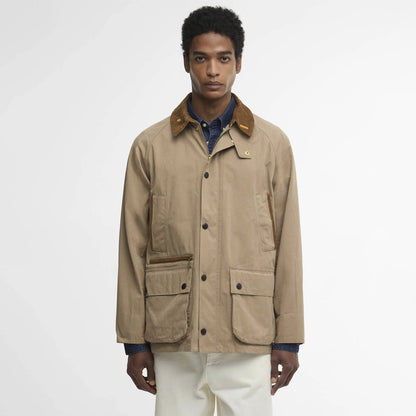 Barbour Icons Bedale Casual Jacket Military Brown - The Sporting Lodge