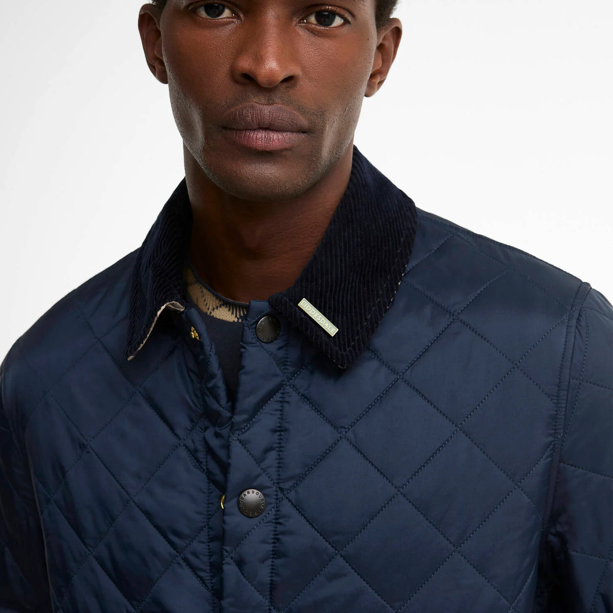 Barbour Icons Heritage Quilted Jacket Navy