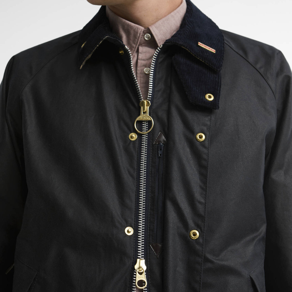 Barbour Icons Transport Wax Jacket Navy