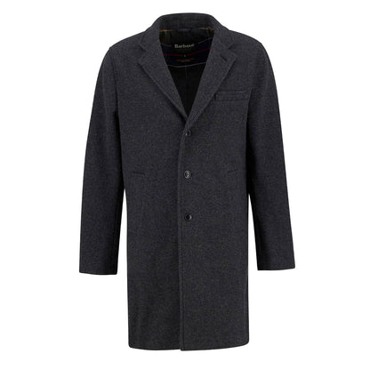 Barbour Kirkbridge Wool Coat Dark Grey Marl/Classic