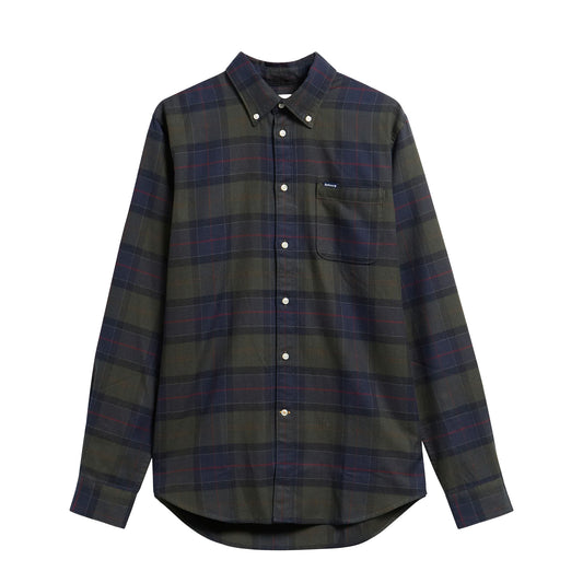 Barbour Kyeloch Tailored Tartan Shirt Shadow Classic Tartan