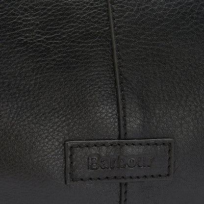 Barbour Laire Leather Sling Bag Black - The Sporting Lodge