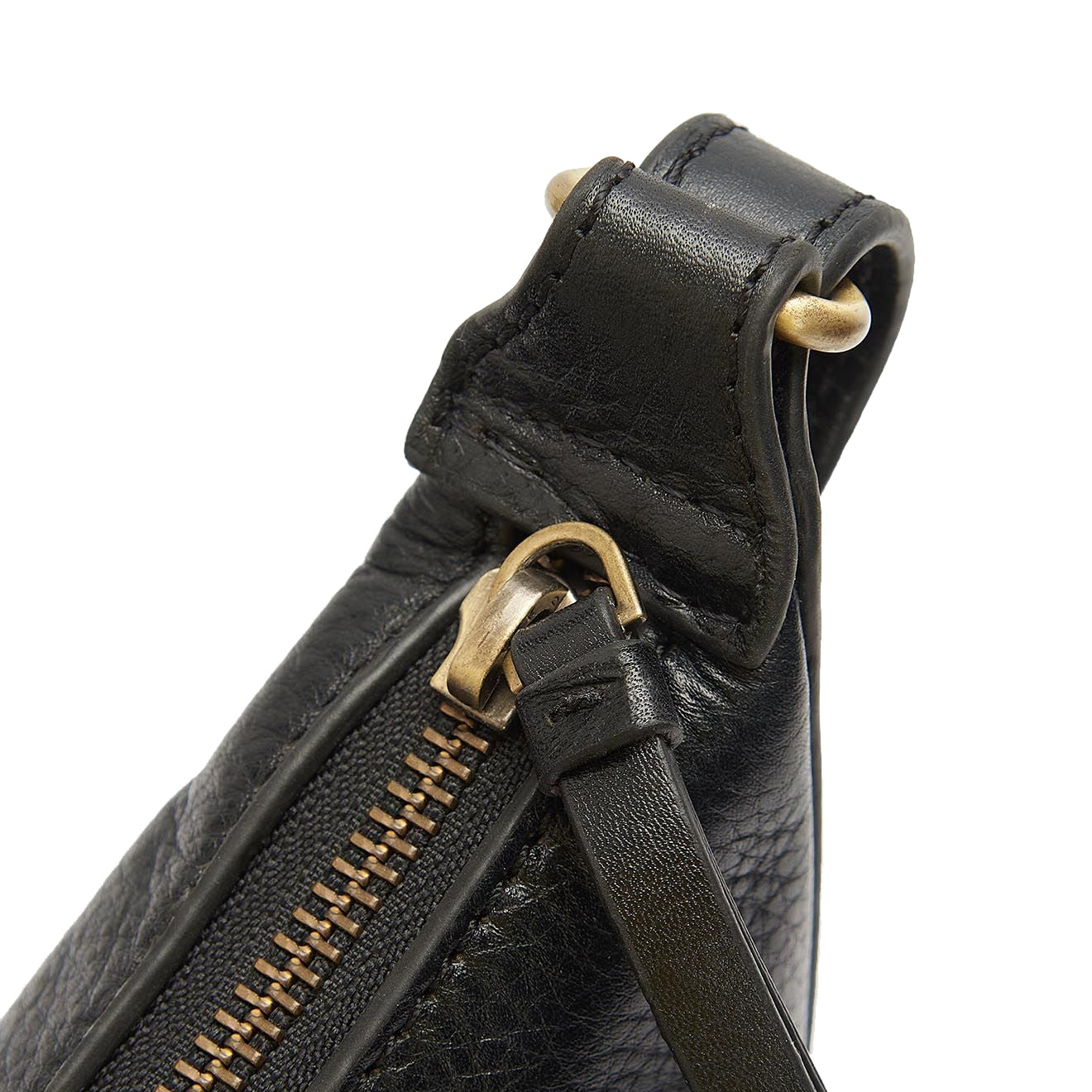 Barbour Laire Leather Sling Bag Black - The Sporting Lodge