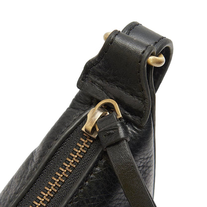 Barbour Laire Leather Sling Bag Black - The Sporting Lodge