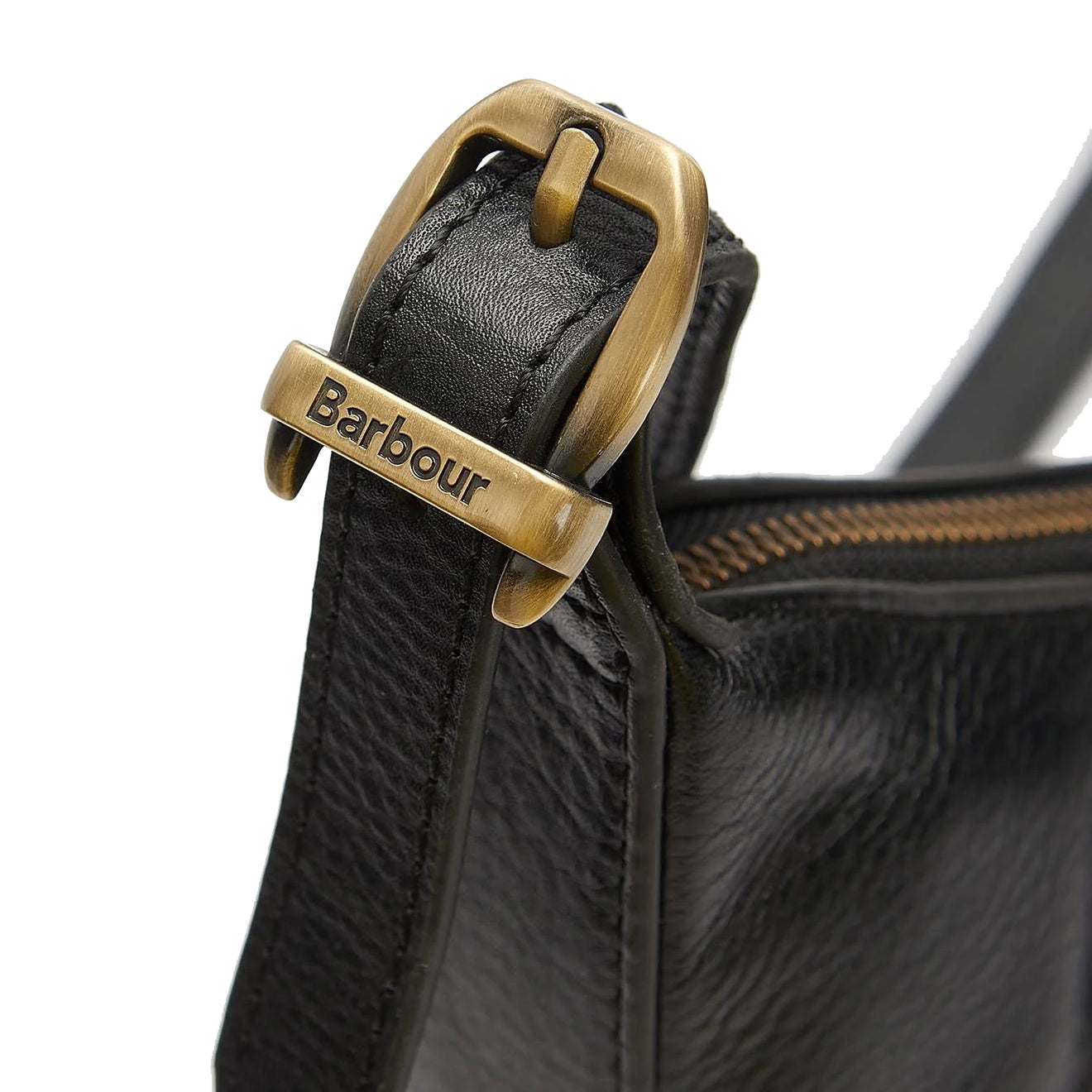 Barbour Laire Leather Sling Bag Black - The Sporting Lodge