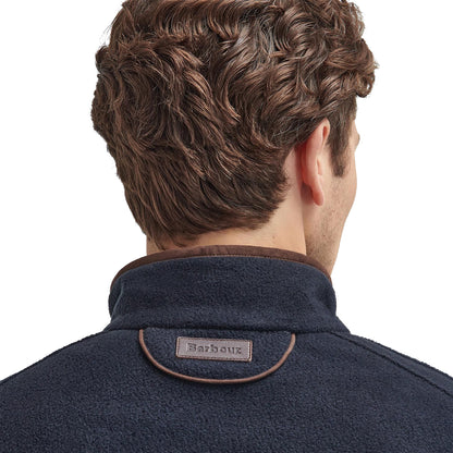 Barbour Langdale Fleece Jacket Navy - The Sporting Lodge