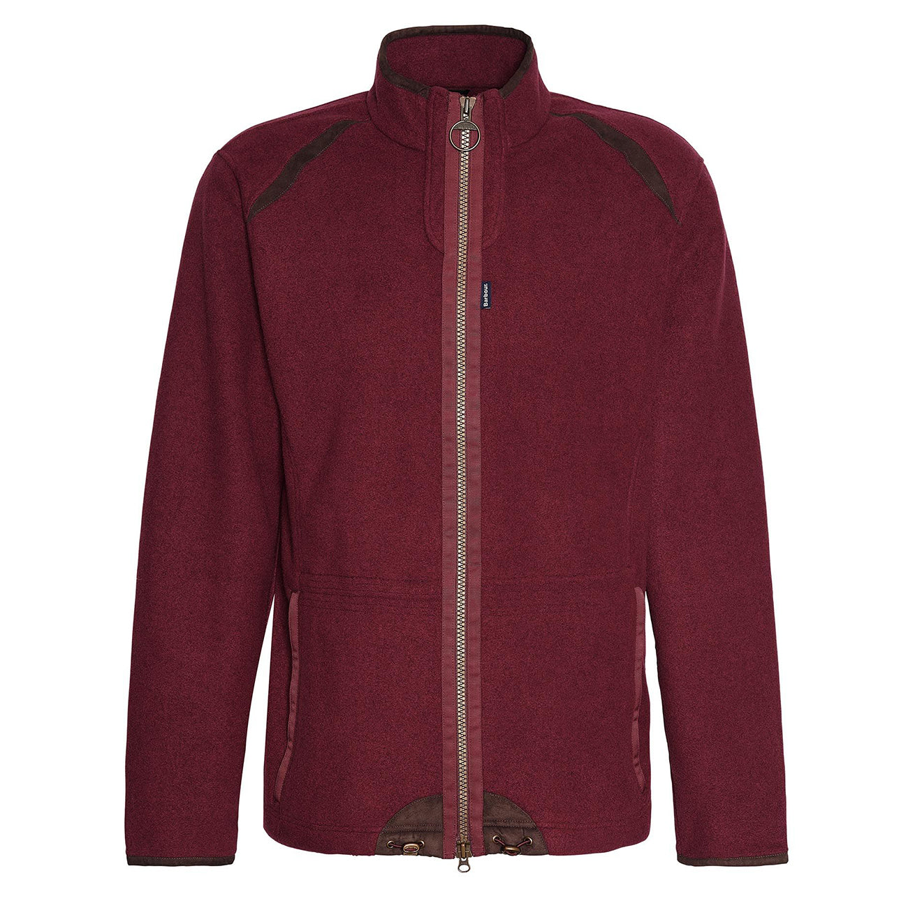 Barbour Langdale Fleece Jacket Port - The Sporting Lodge
