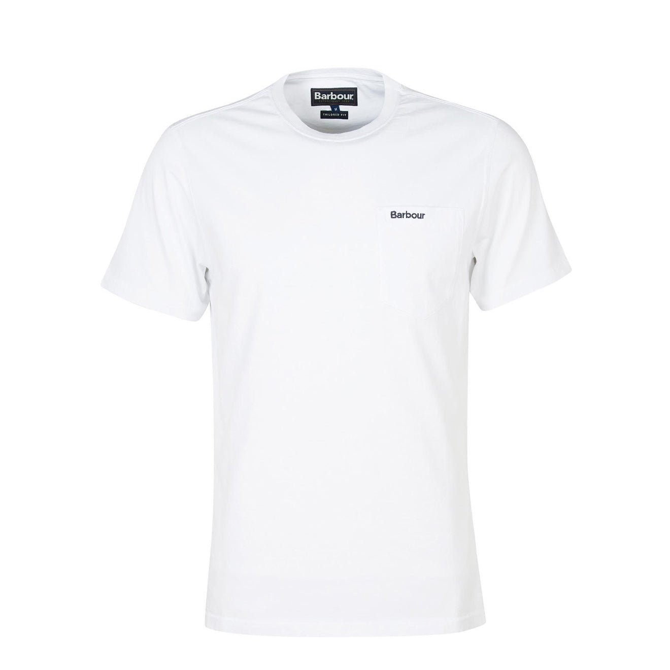 Barbour Langdon Pocket T-Shirt Classic White