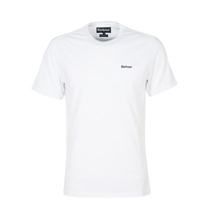 Barbour Langdon Pocket T-Shirt Classic White