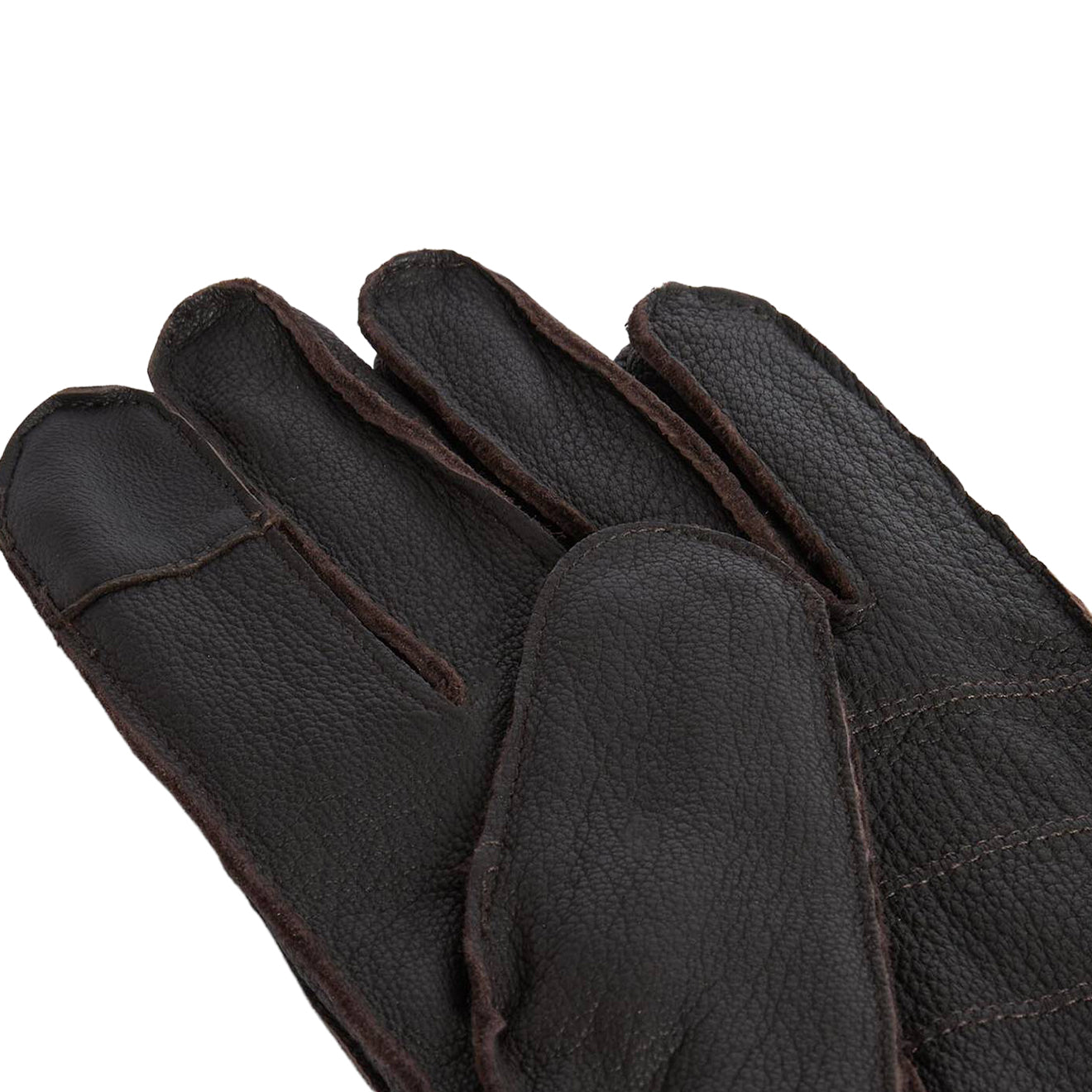 Barbour Leather Utility Gloves Brown - The Sporting Lodge