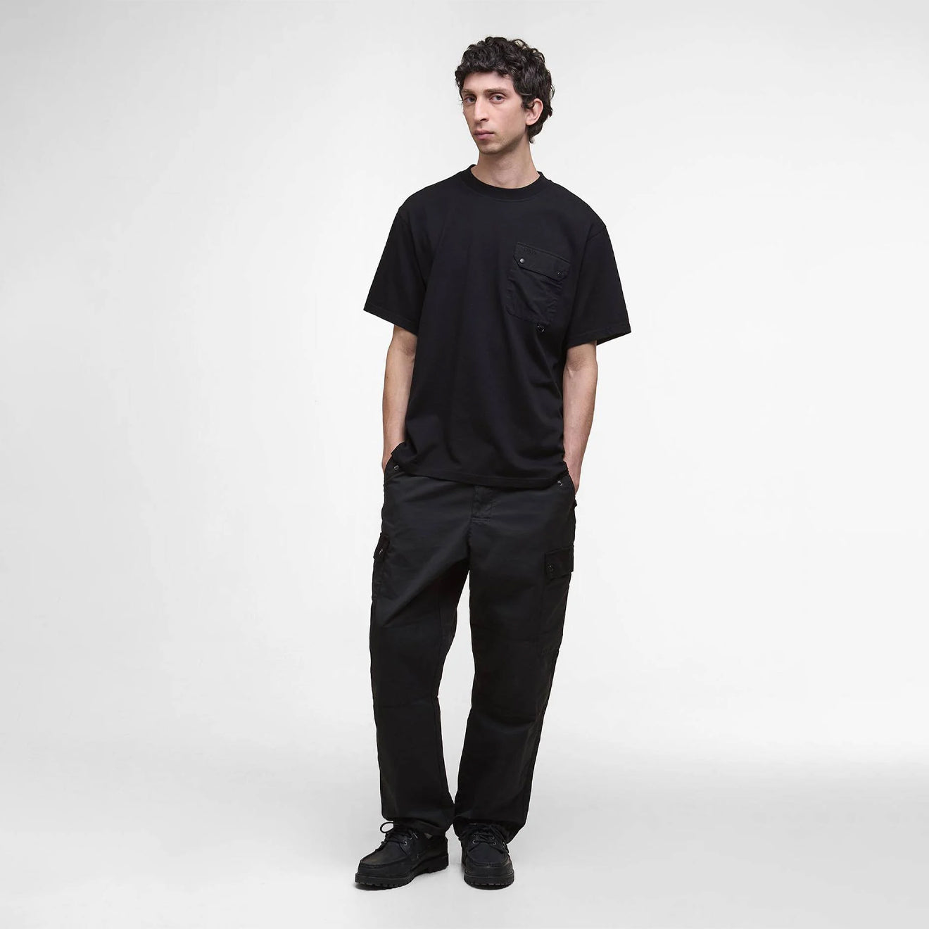 Barbour Leazes Oversized T-Shirt Black