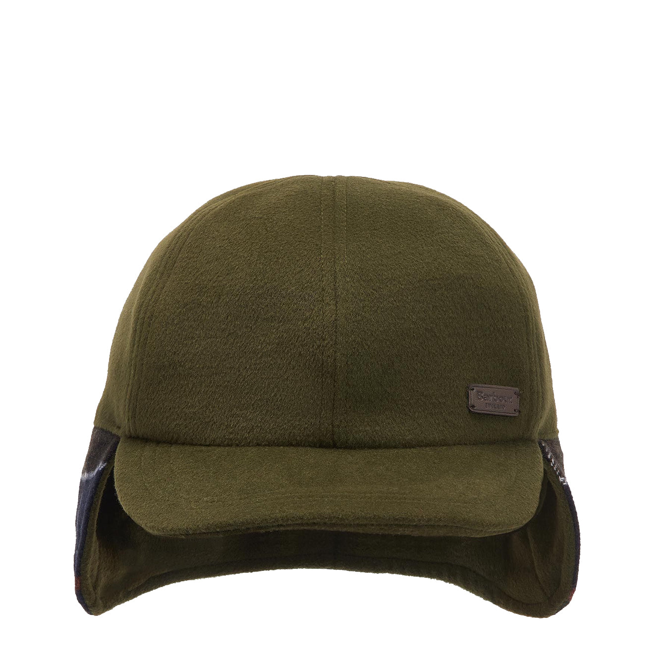 Barbour Lewis Trapper Hat Olive - The Sporting Lodge