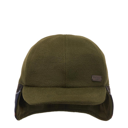 Barbour Lewis Trapper Hat Olive - The Sporting Lodge