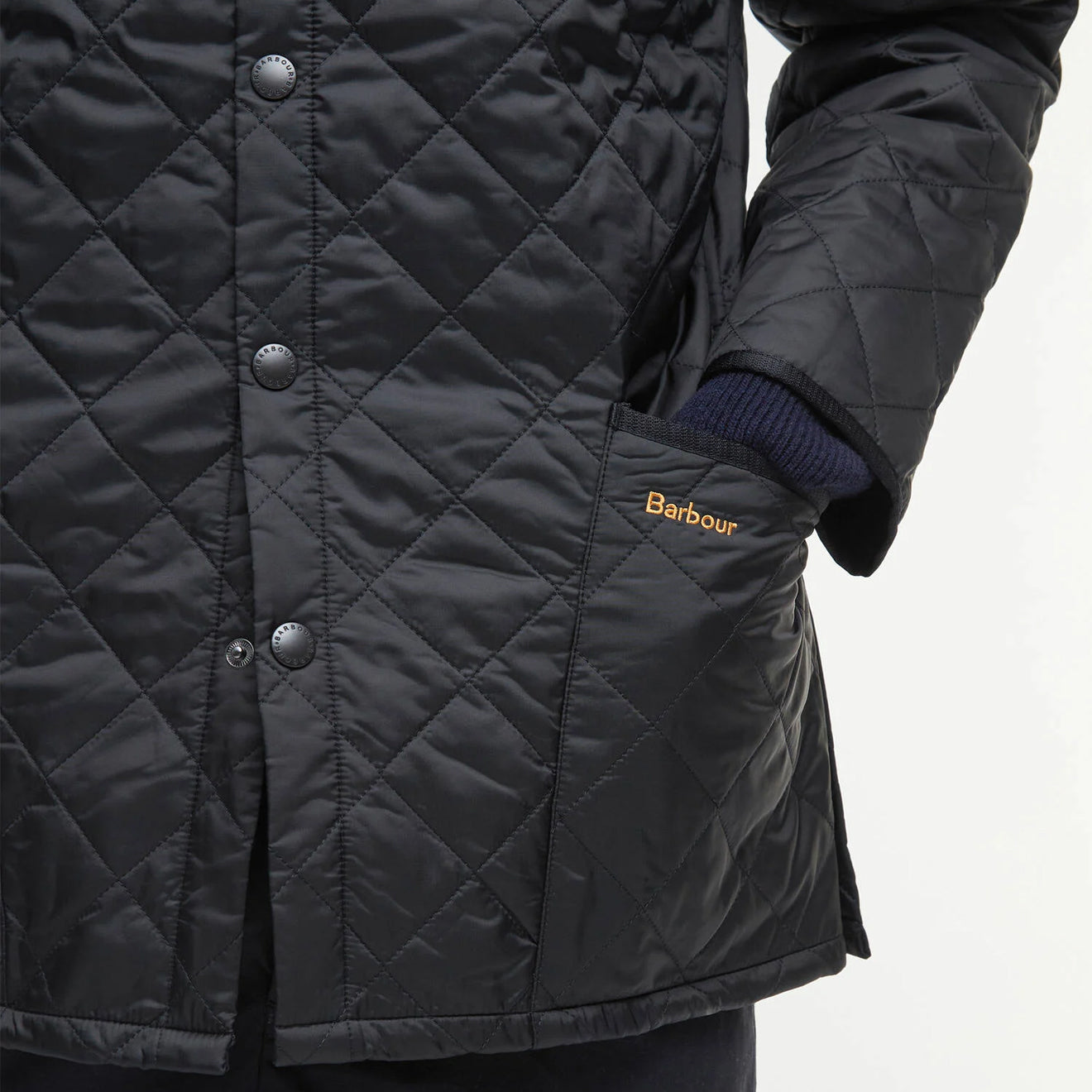 Barbour Liddesdale Quilt Jacket Black - The Sporting Lodge