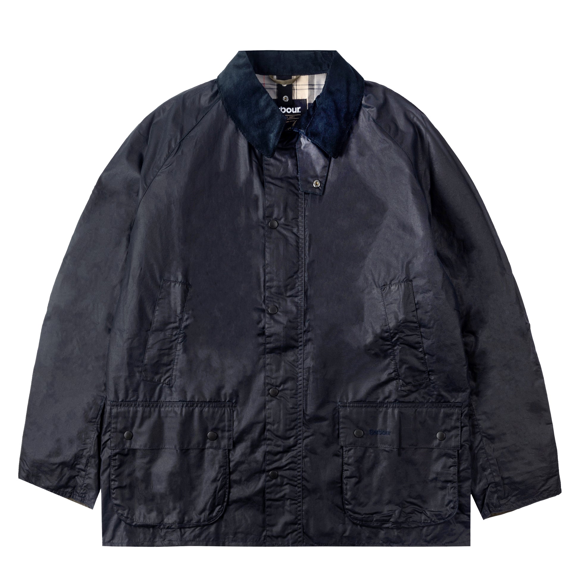 Barbour Lightweight Ashby Wax Royal Navy - The Sporting Lodge