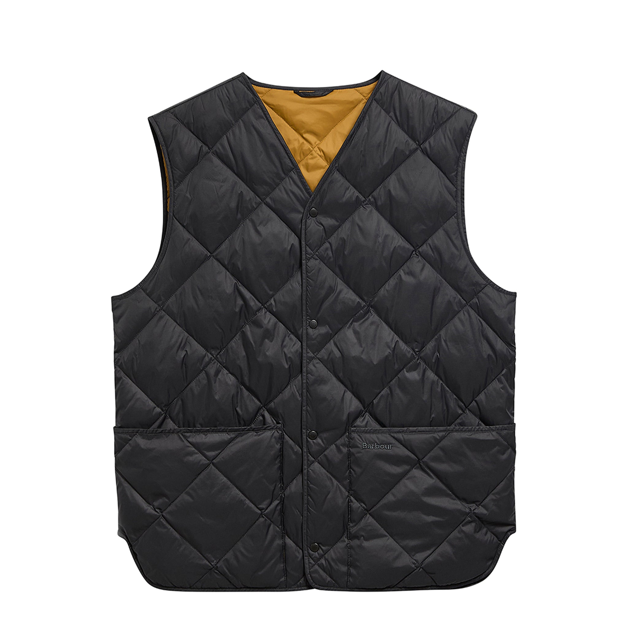 Barbour リバーシブルライナー Barbour Lightweight Down Reversible Liner Jacket Black – The