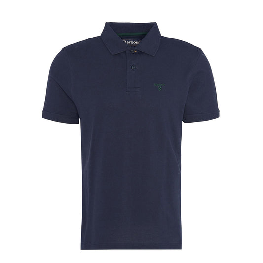 Barbour Lightweight Sports Polo Shirt Sapphire Navy