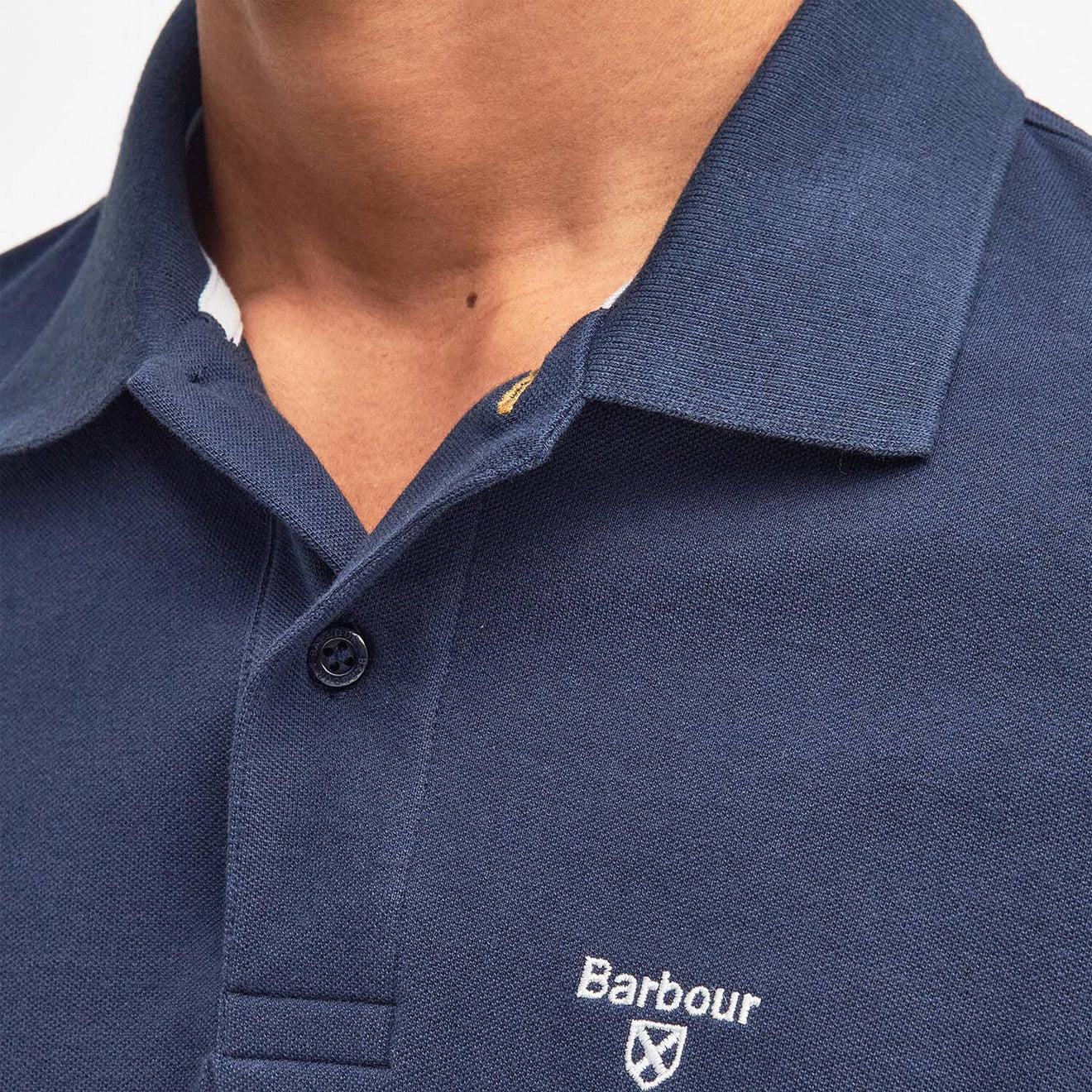 Barbour Lightweight Sports S/S Polo Shirt New Navy - The Sporting Lodge