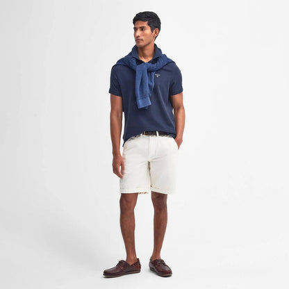 Barbour Lightweight Sports S/S Polo Shirt New Navy - The Sporting Lodge
