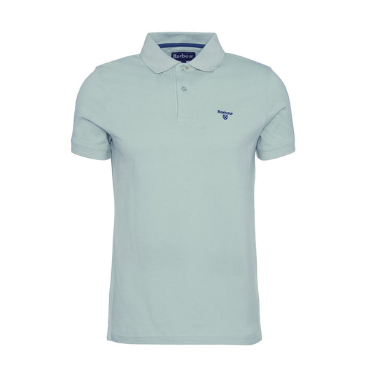 Barbour Lightweight Sports S/S Polo Shirt Pale Apple