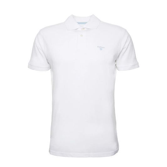 Barbour Lightweight Sports S/S Polo Shirt White - The Sporting Lodge