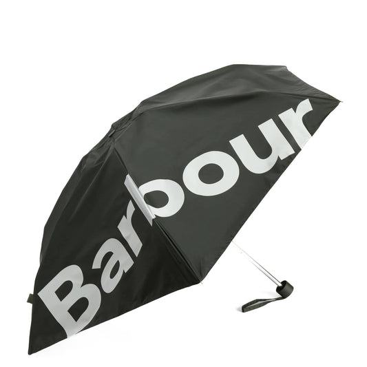Barbour Logo Mini Umbrella Barbour Green