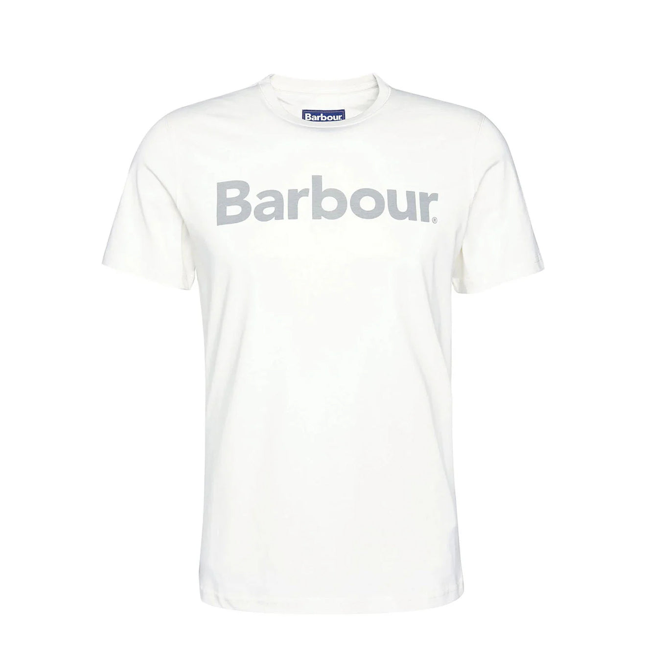 Barbour Logo T-Shirt Ecru - The Sporting Lodge