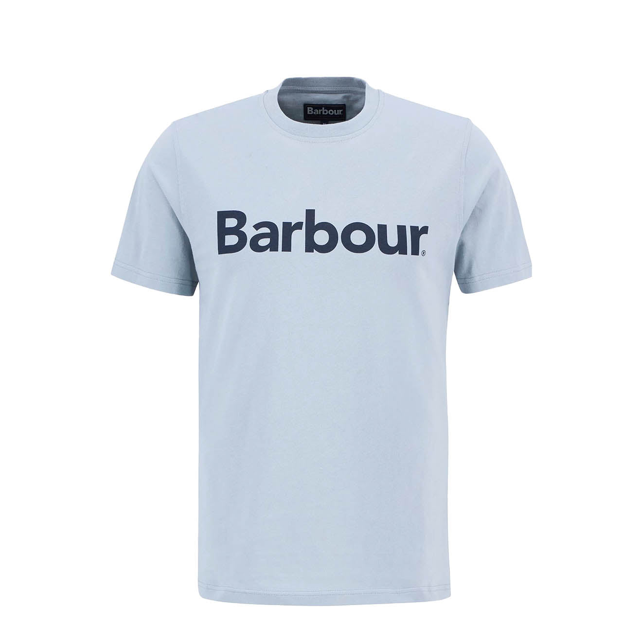 Barbour Logo T-Shirt Mineral Blue - The Sporting Lodge