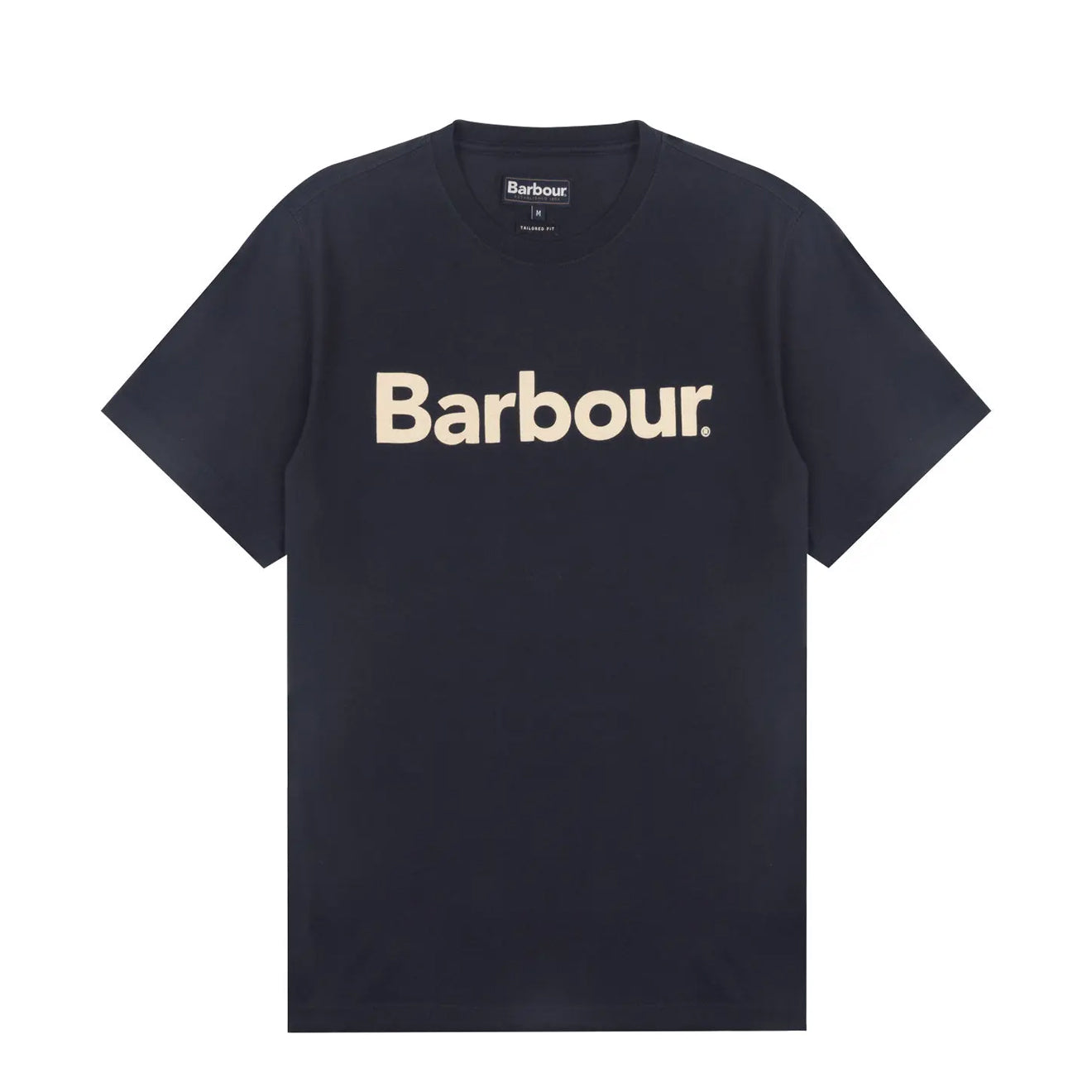 Barbour Logo T-Shirt New Navy
